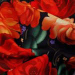 Габардин 140 г/м², 150 см / 3 метра, T.4000.10.3, цв.черный