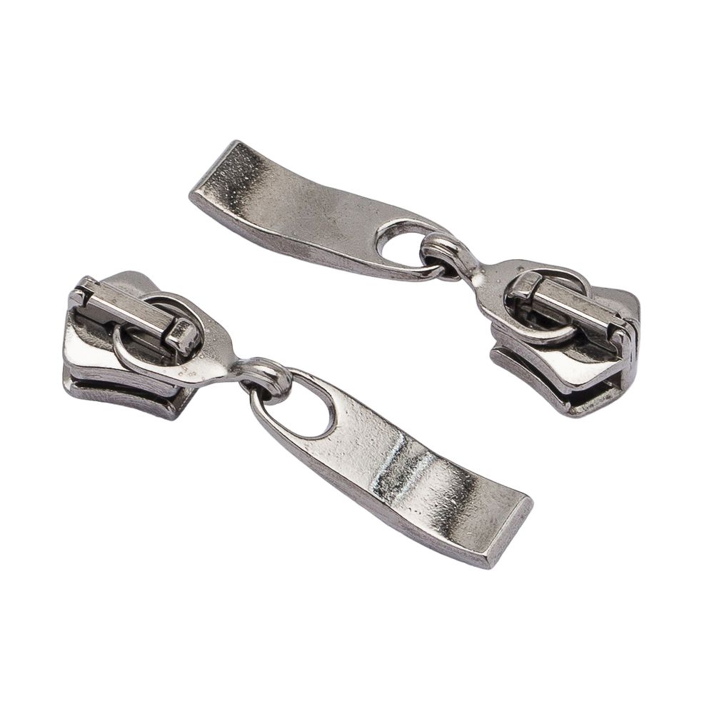 Слайдер (замок) для молнии трактор Arta Т6 (6 мм), черн. никель -F, уп.10 шт, S090325