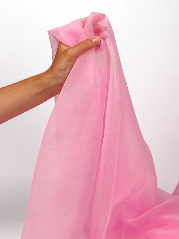 Вуаль 45 г/м², 300 см / 120 метров, Vei.53, розовый