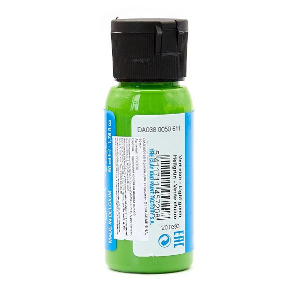 Краска для керамики Darwi Armerina, 50мл, 611 светло-зеленый