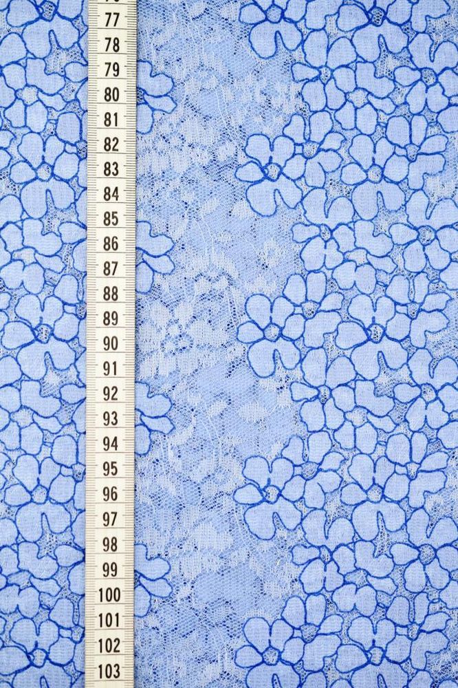 Ткань кружевная 65% полиэстер, 35% хлопок [261560-14], 10 метров, 261560-14