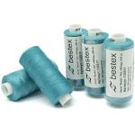 Нитки швейные бытовые Bestex 40/2, 365 м (400 ярд) / 10 кат., 364 лазурный