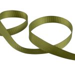 Лента репсовая нарезка 12.0 мм / 10 шт по 5.4 метра, 014 мох, Gamma GR-12