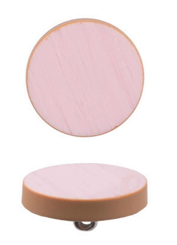 Пуговицы на ножке костюмные 15 мм, 24 шт, D188/D512 бежевый/св.розовый, Gamma GEC 0020