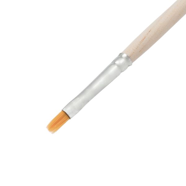 Кисть школьная, синтетика, плоская №2, 10 шт, Astra&Craft