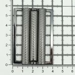 Пряжка-застежка 50.5 мм (внешн. 56х39 мм), 4 шт, чер.никель, BIG