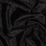 Плюш (ткань) 00 Peppy PCVL, 250±5 г/м², 48х48 см, винтажный, 10 черный