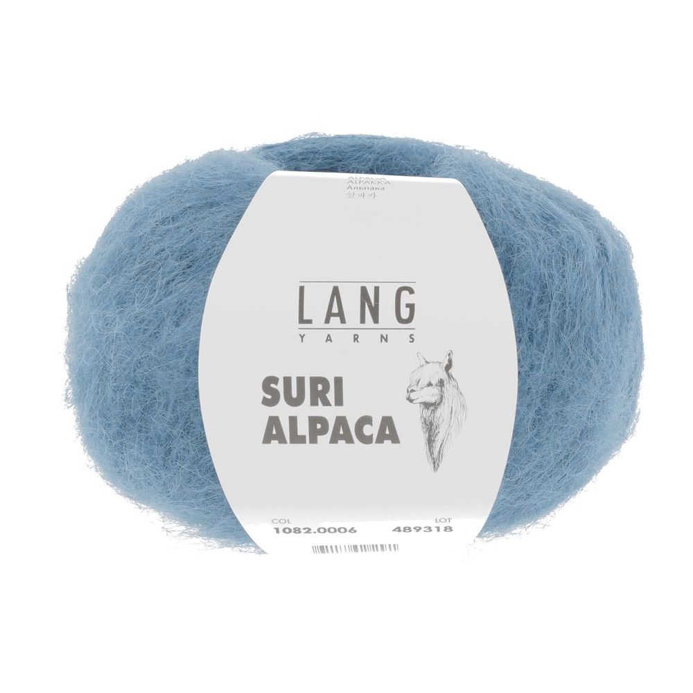 Пряжа Lang Yarns (Ланг Ярнс) Suri Alpaca / уп.10 мот. по 25 г, 100м, 1