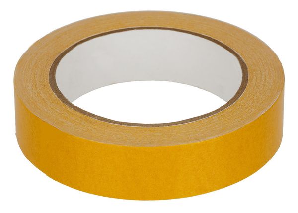 Лента трансфер для кожи двухсторонний клеевой 25 мм / 25 метров, белый, Gamma