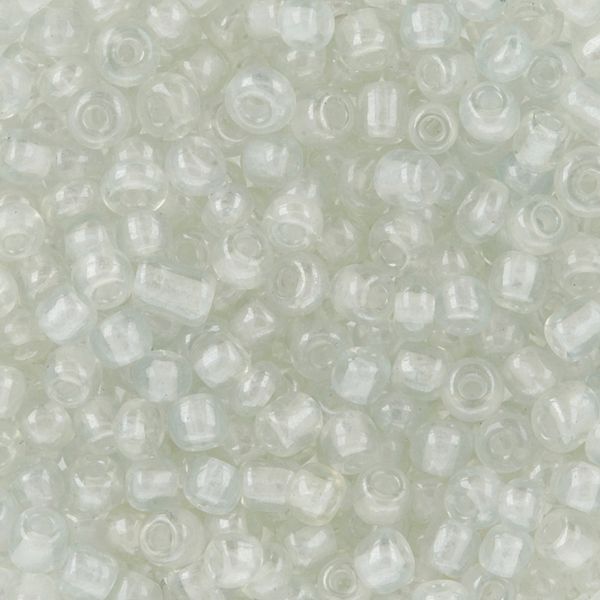 Бисер Zlatka 11/0 (2.1 мм), 100 г (10х10 г), №2201 прозрачный, GR