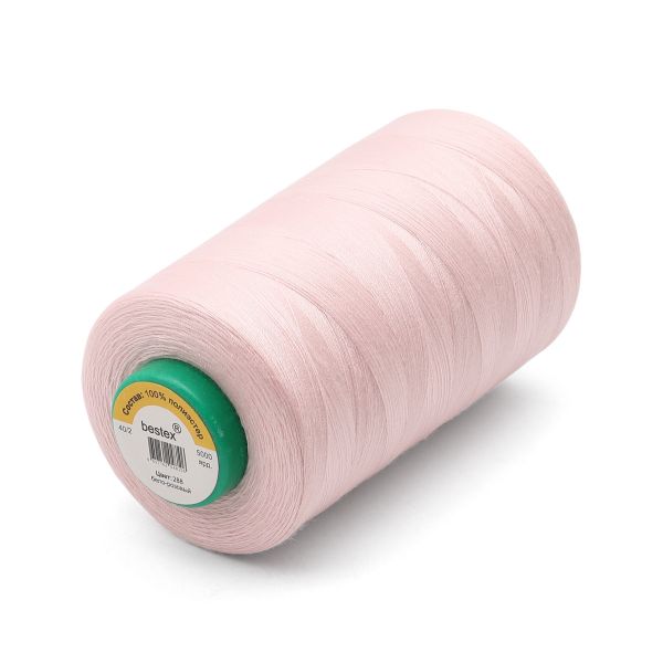 Нитки универсальные Bestex 40/2, 4570 м (5000 ярд) / 1 кат., 288 пастельно-розовый