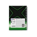 Записная книжка с твердым переплетом, матовая ламинация + выборочный лак, на гребне A6 80 л. 4 шт клетка, Управляй авто 01582, ЗК222 Светоч