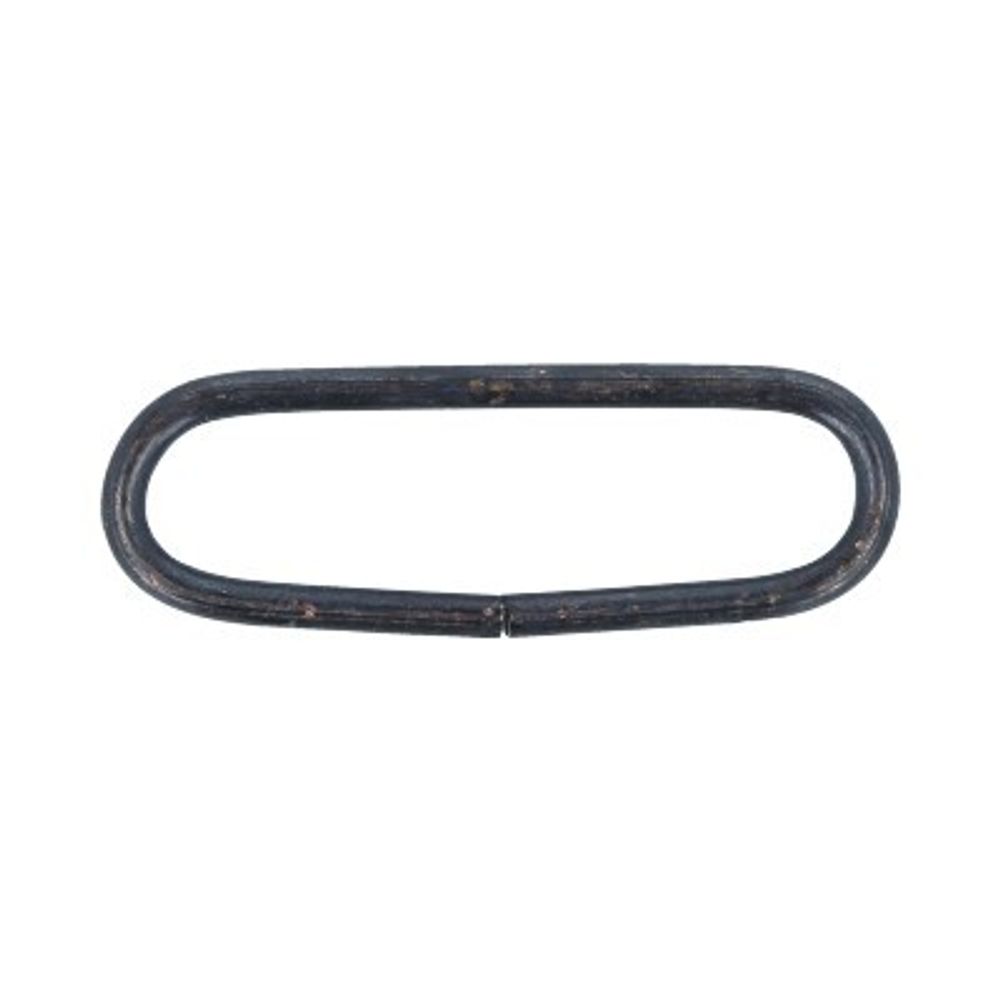 Рамка металл овальная разъемная 30х7 мм, 100±5 шт, оксид, Gamma OI-30