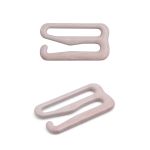 Крючки для бюстгальтера металл 15.0 мм, 20 шт, C154 светло-серый, ГВ1009