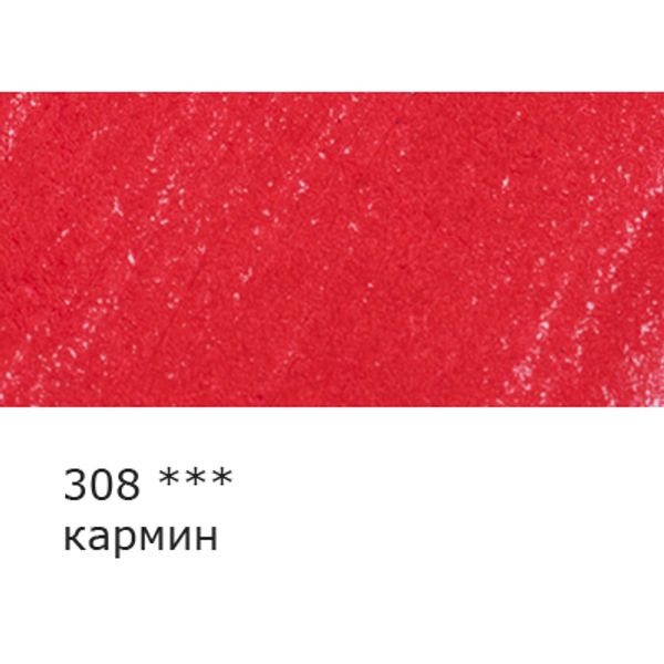 Карандаш цветной заточенный, 6 шт, 308 кармин, Vista-Artista INTENSE VICP