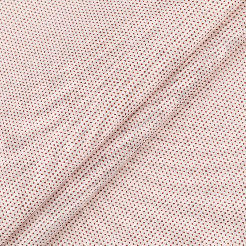 Ткань для пэчворка PEPPY БАБУШКИН СУНДУЧОК ФАСОВКА 100х112 см, 140±5 100% хлопок, БС-12 мл.горох коричневый, Peppy БАБУШКИН СУНДУЧОК