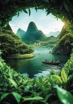 Пазл 1000 элементов, PZL-1000/75 Затерянный остров, Фрея