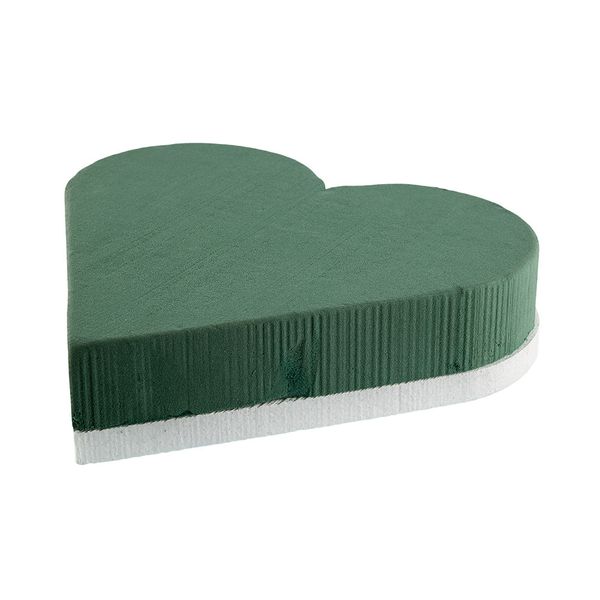 Флористическая пена для живых цветов 30х30х4.5 см, 6 шт, сердце, Сердце, Blumentag FWHP