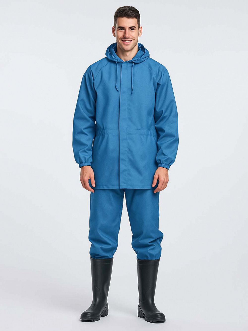 Оксфорд 600D PU1000 220 г/м², 150 см / 10 метров, ОКС.TBY600D.S066.10, S066 голубой