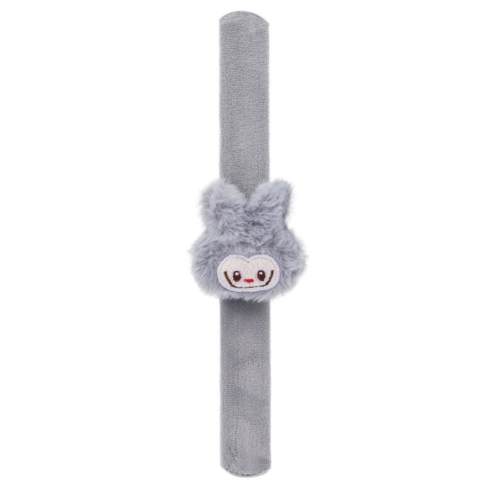 Браслет игольница монстрик серый 24 см