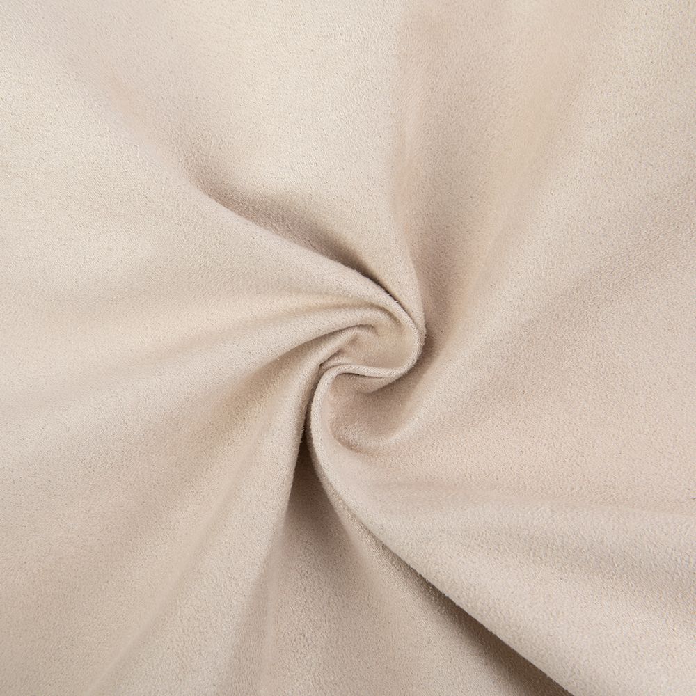 Замша искусственная отрез 35х50 см, 175±5 г/м², 12-1404 beige (св.бежевый), Peppy Woven Suede