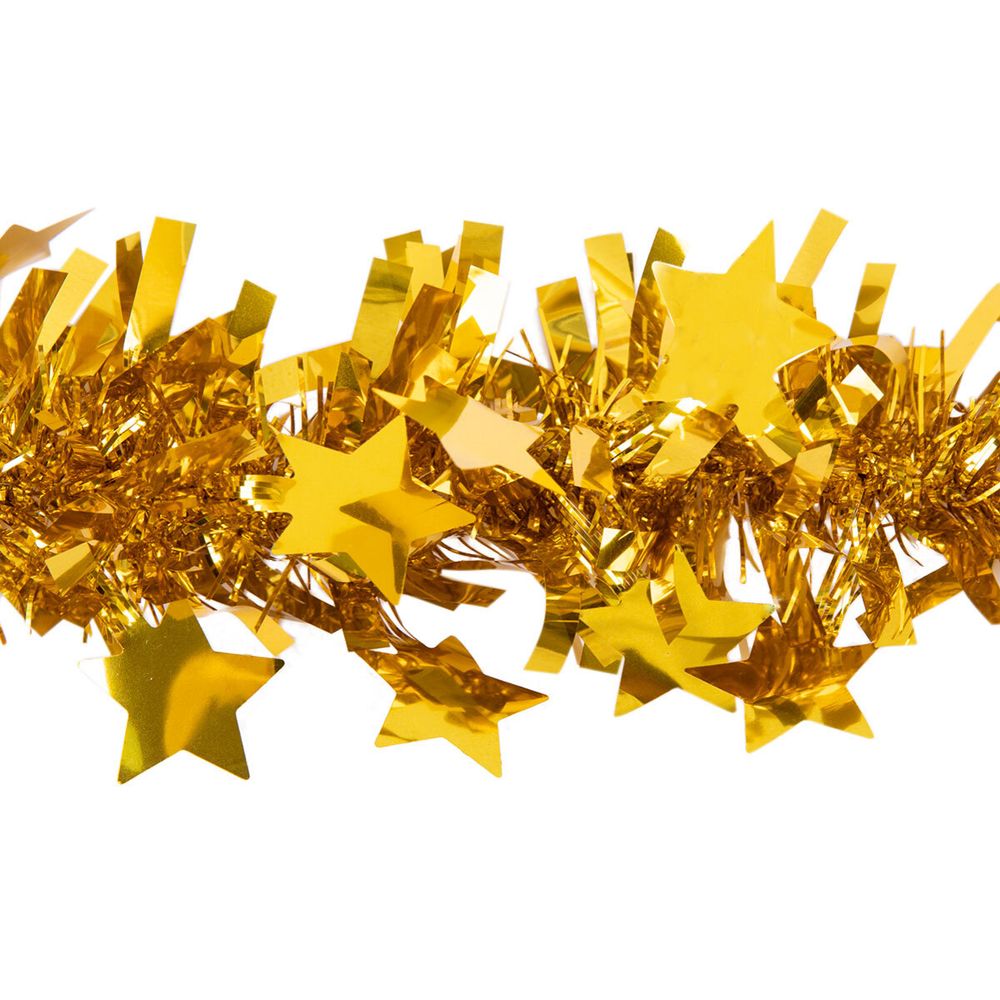 Мишура 9х200 см, 5 шт, №01 золото, Snoweekon SNW-F082 Мишура 9х200 см, 5 шт, №01 золото, Snoweekon SNW-F082