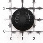 Пуговицы на ножке 32L (20мм) (Black (черный)), 24 шт, 615007-1
