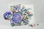 Картина по номерам Фрея, Акварельный букет с гортензией, 40х30 см