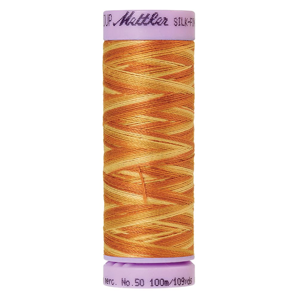 Нитки хлопковые отделочные Mettler Silk-Finish multi Cotton 50, 100 м, 9856, 5 катушек