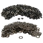 Люверсы металл ⌀13.0 мм (внутр.), №28, сталь, антик, 1000 шт, New Star