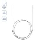 Спицы круговые металл ⌀2,0 мм, 100 см, с металлической леской, Gamma MKN