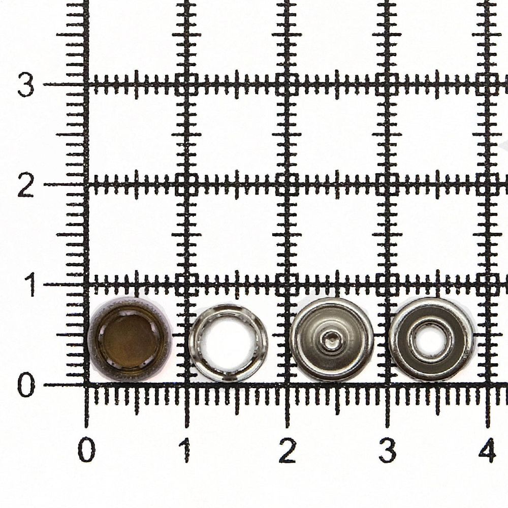 Кнопка рубашечная (джерси) закрытая ⌀7.8 мм, ≈144 шт, МЕТАЛЛ, эмаль, 133 розовый, NEW STAR
