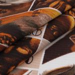 Полотно вафельное набивное арт 60 рис 5359 вид 1 Кофе 50х50см, Astra&Craft