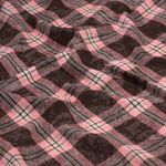 Фланель рубашечная вареная 150 г/м², 150 см / 2 метра, TBY.Fl.C750 розовый