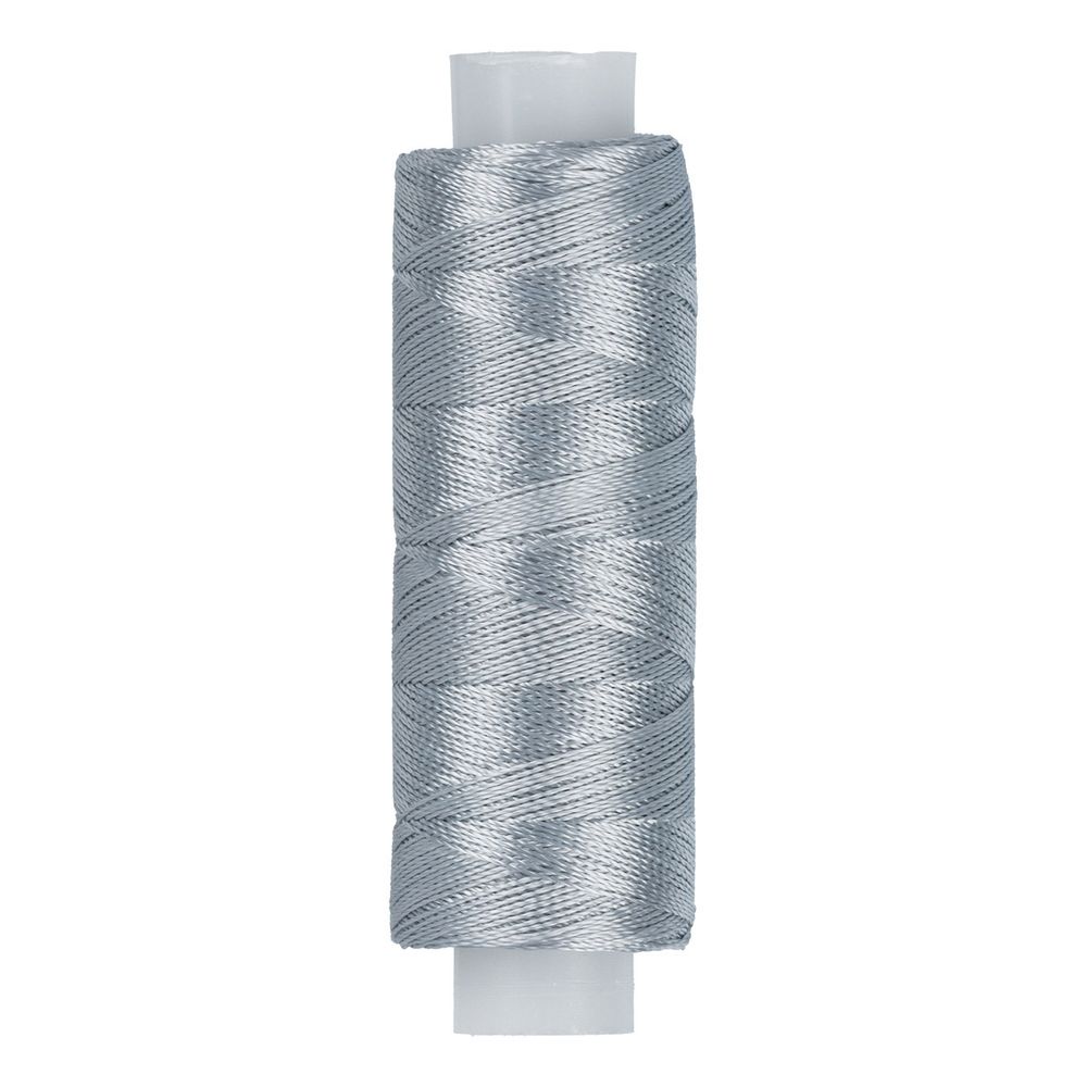 Нитки вышивальные Gamma V150/2, 10х200 ярдов, 3381 серо-голубой
