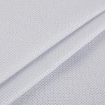 Канва Aida 11 ct, 30х40±2 см, белый с перламутровым люрексом, Gamma