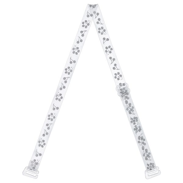 Бретели для бюстгальтера 10 мм, 10 пар, /РП/, серебро, Gamma BR-1020