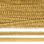 Тесьма отделочная 10 мм, 900 цв.золото уп.13.71м