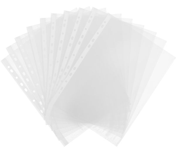 Файл-вкладыш A4+, 100 шт, 30 мкм глянцевый, прозрачный EC26060501, Expert Complete