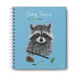 Артбук (скетчбук), выборочный лак, блок белый, 80 г/м², 23.9х20.5 см, на гребне 80 л., 2 шт, Мохнатый артер 000621, Светоч 80АРТ-003