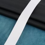 Лента атласная 2-сторонняя 38.0 мм / 22.86±1 метров, C1001 белый, 6102-0015, Globus