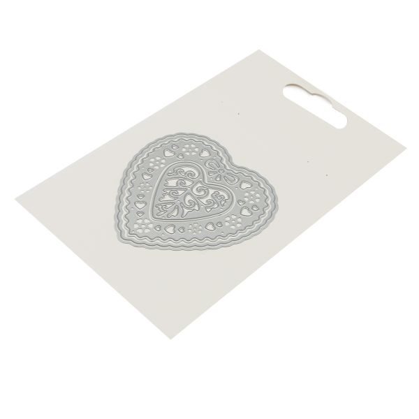 Форма для вырубки, Сердце, 78х78мм, 861-008-015