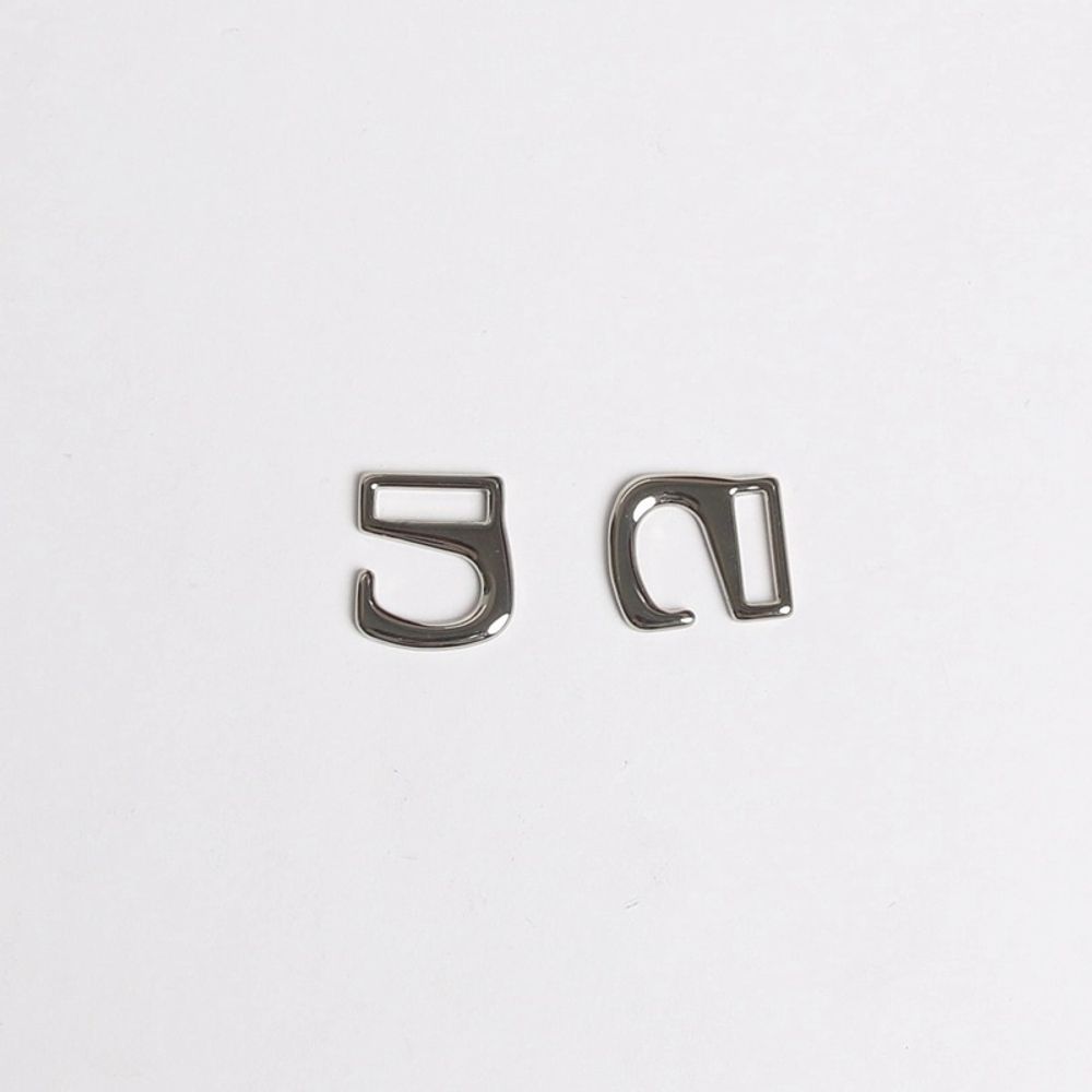 Крючки обувные 11.5 мм, никель, 20 шт, BIG