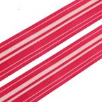 Лента атласная с рисунком Горизонталь 45.0 мм / 3 метра, красный, Globus