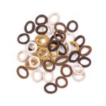 Набор резинок для волос 5х42 шт, №04 ассорти, Cherry Mary DC07075