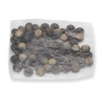 Пуговицы на ножке 18L (11мм), пластик (col.18 т.коричневый), 72 шт, CR P-45