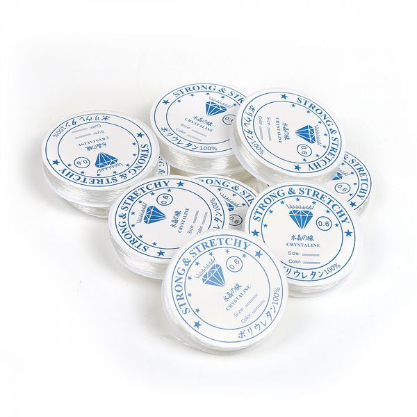 Нитки силиконовые ТВ 0215-1012 0,6мм цв.прозрачный 10х30м