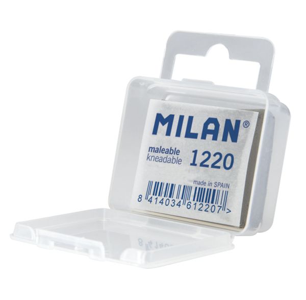 Ластик-клячка в футляре 140х82х20 мм, Milan BCM1220C