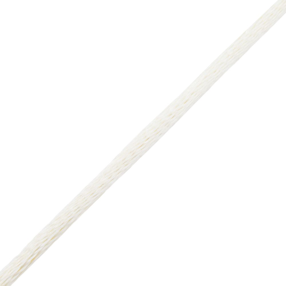 Шнур атласный корсетный ⌀2.0 мм / 45.7 метров, 3 молочный