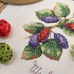 Набор для вышивания МП Студия Дары природы. Шелковица 13х18см, НВ-770